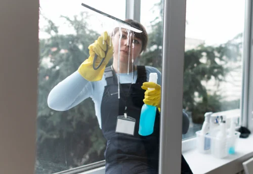 Nettoyage de vitres intérieures et extérieures à la Bâtie-Montsaléon